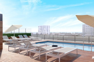 Unique Investment Opportunity for Apartments with Rooftop Pool in Poble Nou